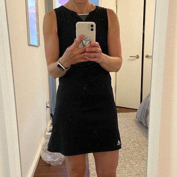 🆕 Adidas Women's Black Club Dress Tennis with Shorts - Picture 16 of 16